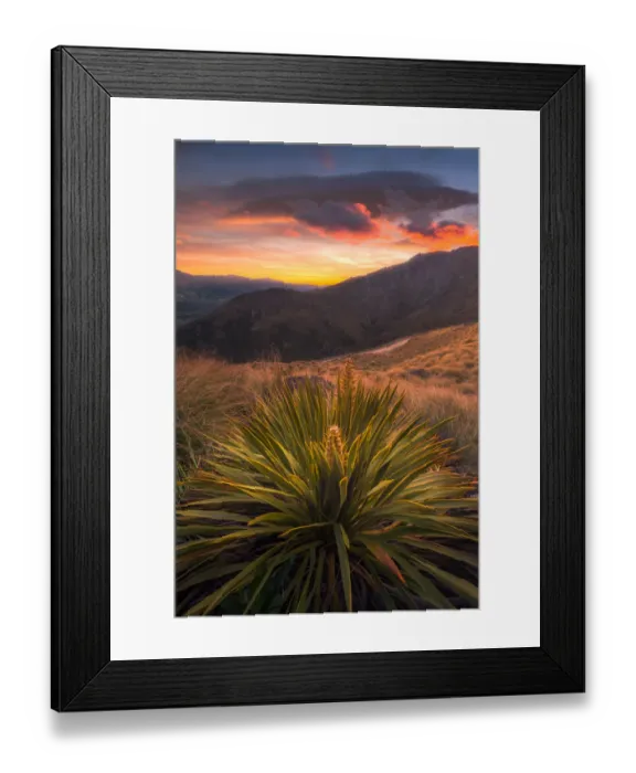 Framed Print : View of Queenstown from the remarkable Framed Print : View of Queenstown from the remarkable