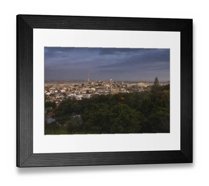 Framed Print : Auckland city center