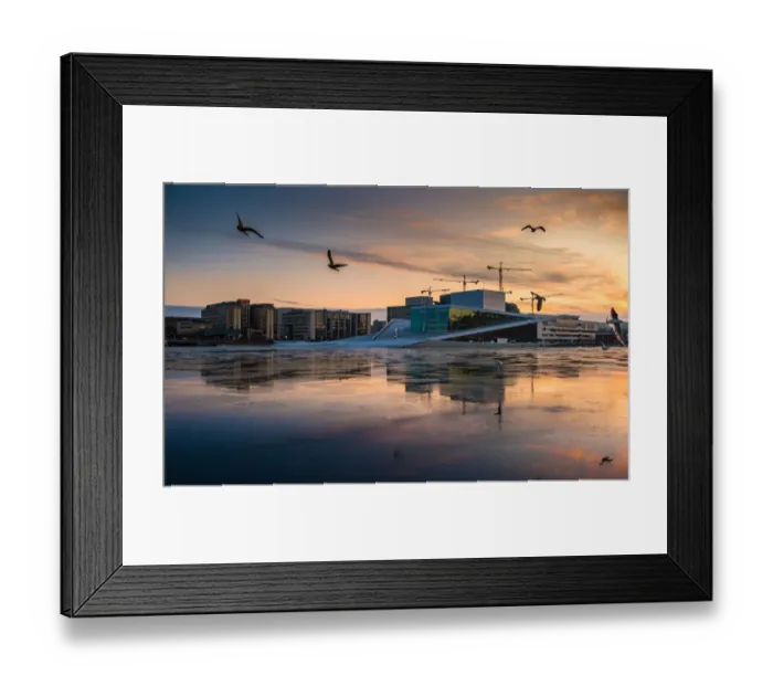 Framed Print : Oslo Opera House Framed Print : Oslo Opera House