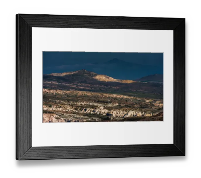 Framed Print : unique Rock formation landscape of Goreme Framed Print : unique Rock formation landscape of Goreme