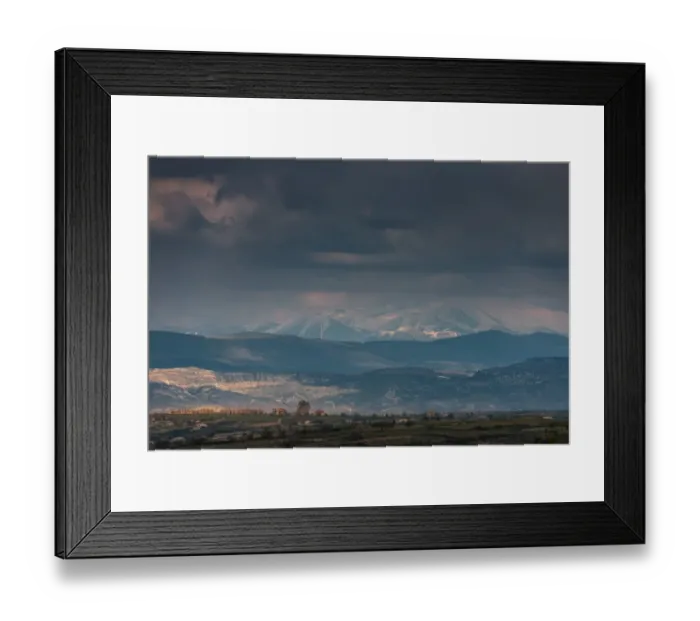 Framed Print : unique Rock formation of Goreme