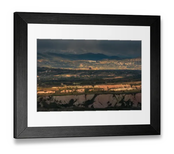 Framed Print : unique landscpae rock formation of Goreme Framed Print : unique landscpae rock formation of Goreme