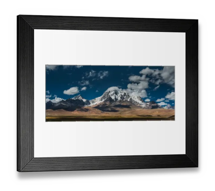Framed Print : Tibetan mountain range Framed Print : Tibetan mountain range