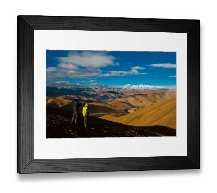 Framed Print : Himalayas range with Mt. Everest