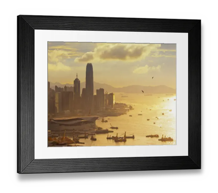 Framed Print : Hong kong convention center Framed Print : Hong kong convention center