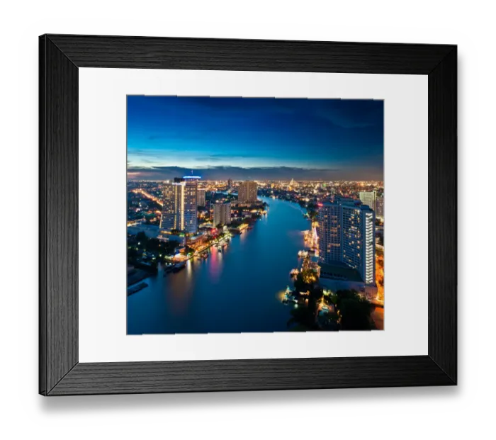 Framed Print : Bangkok at night Framed Print : Bangkok at night