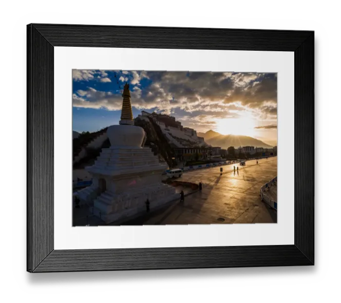 Framed Print : Potala palace Framed Print : Potala palace