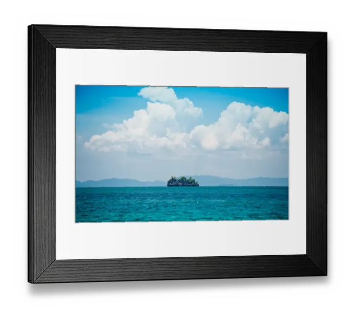 Framed Print : Small island in Andaman sea
