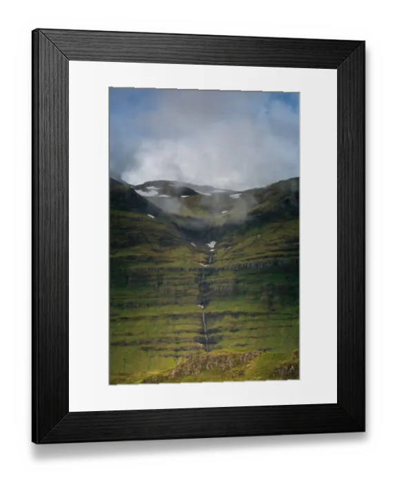Framed Print : close up of iceland mountain landscape in Summer Framed Print : close up of iceland mountain landscape in Summer