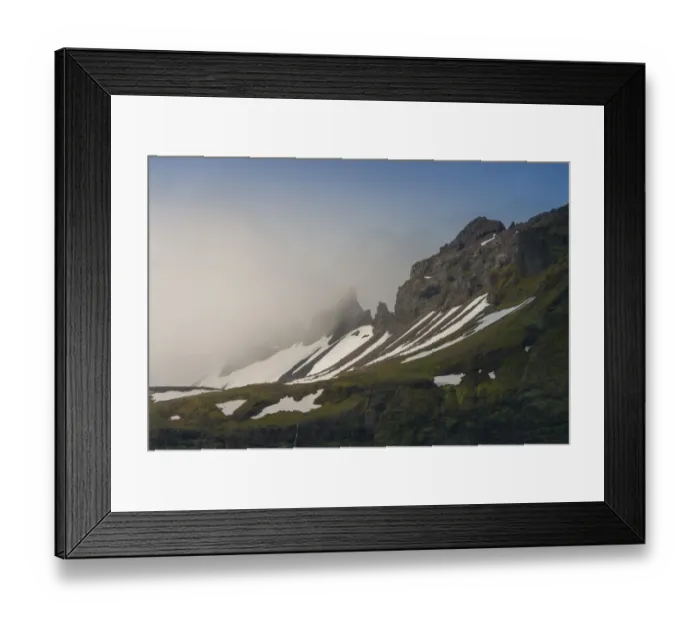 Framed Print : close up of iceland mountain landscape in Summer Framed Print : close up of iceland mountain landscape in Summer