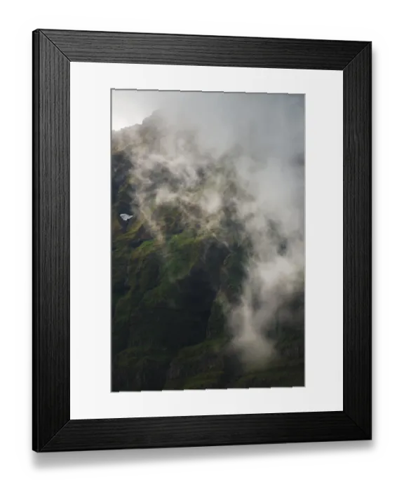 Framed Print : close up of iceland mountain landscape in Summer Framed Print : close up of iceland mountain landscape in Summer