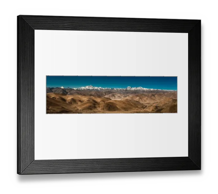 Framed Print : Himalayas range in summer