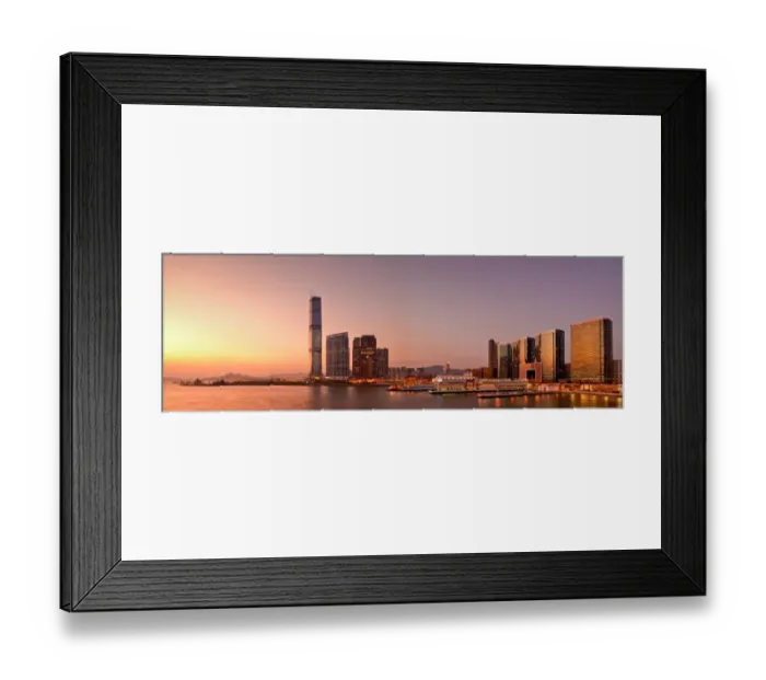 Framed Print : Cruise terminal in Tsim sha tsui district Framed Print : Cruise terminal in Tsim sha tsui district