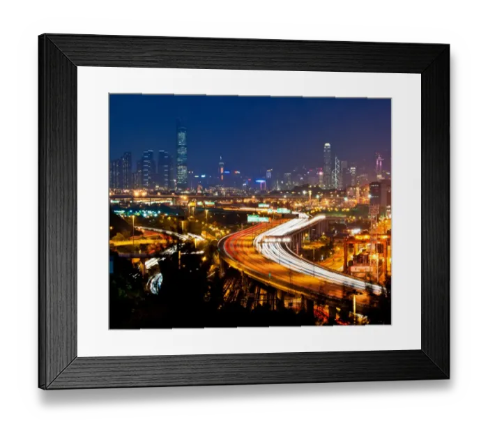 Framed Print : Traffic to city Framed Print : Traffic to city