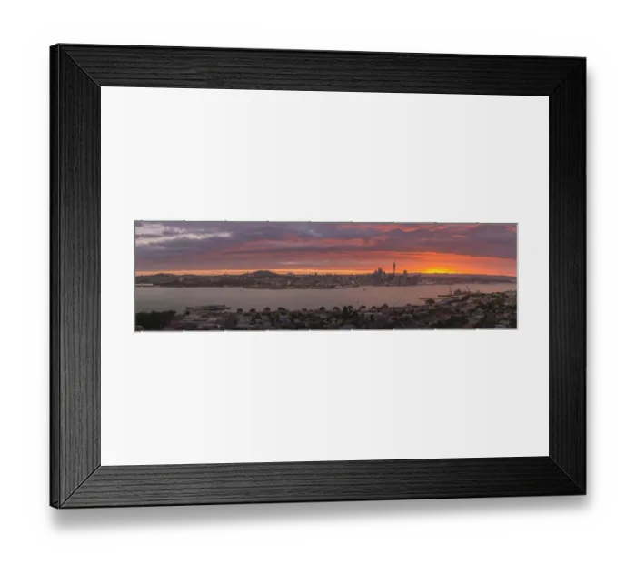 Framed Print : Auckland city panorama Framed Print : Auckland city panorama