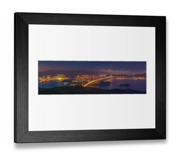 Framed Print : Panorama of Tsing Yi island Framed Print : Panorama of Tsing Yi island
