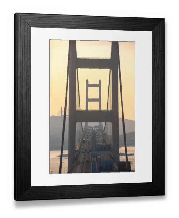 Framed Print : Detail view of Tsing ma bridge Framed Print : Detail view of Tsing ma bridge