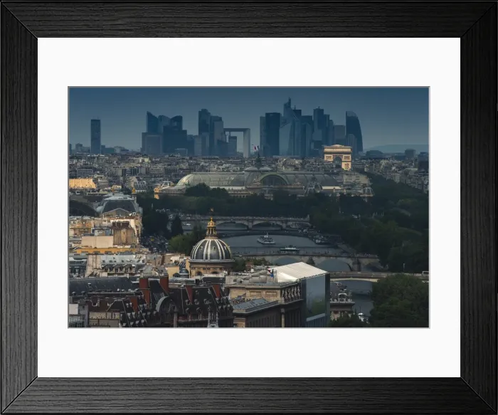 Framed Print : Paris skyline