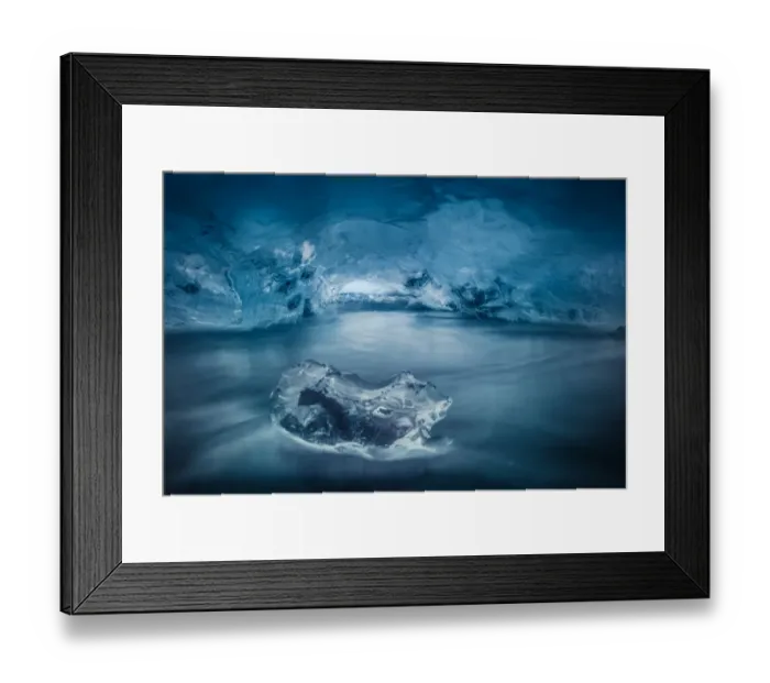 Framed Print : An iceberg in the ice grotto Framed Print : An iceberg in the ice grotto