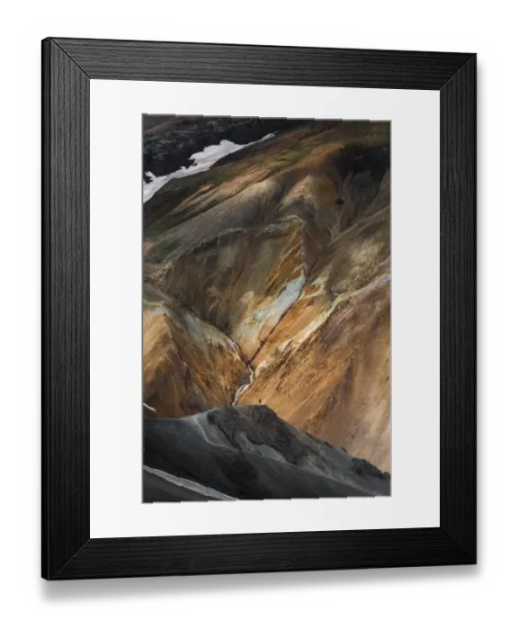 Framed Print : Landmannalaugar explorer Framed Print : Landmannalaugar explorer