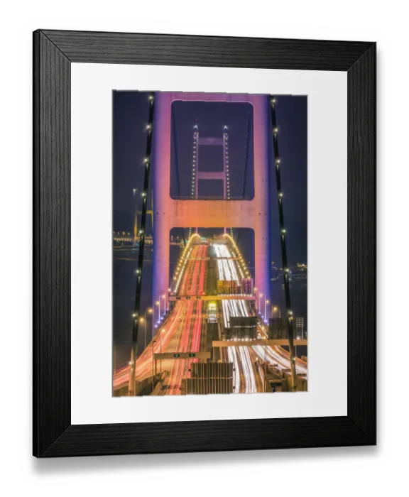 Framed Print : Front view of Tsingma bridge Framed Print : Front view of Tsingma bridge