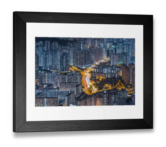 Framed Print : Hong Kong urban highway Framed Print : Hong Kong urban highway