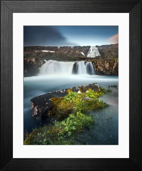 Framed Print : Dynjandi waterfall Framed Print : Dynjandi waterfall