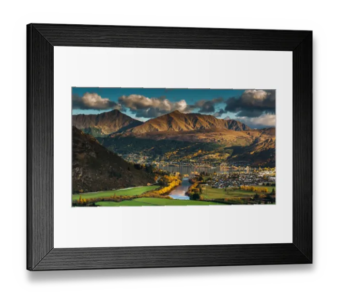 Framed Print : Autumn in Queenstown Framed Print : Autumn in Queenstown