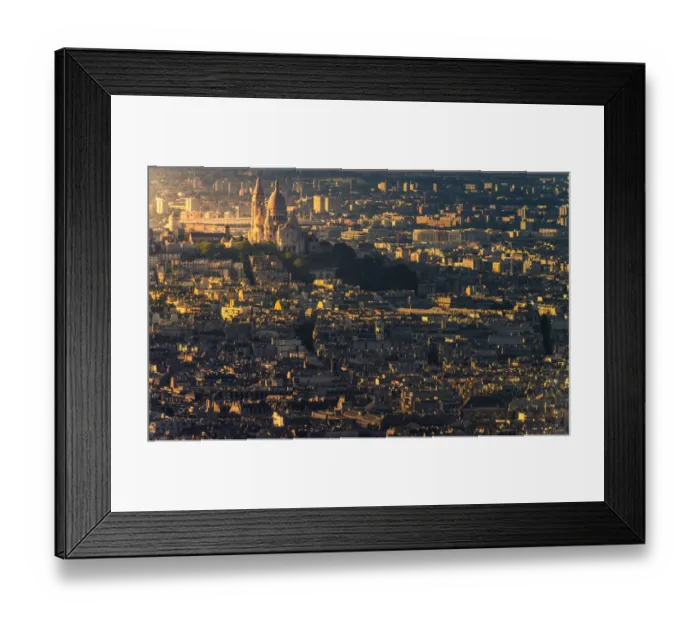Framed Print : High density of Paris down town Framed Print : High density of Paris down town