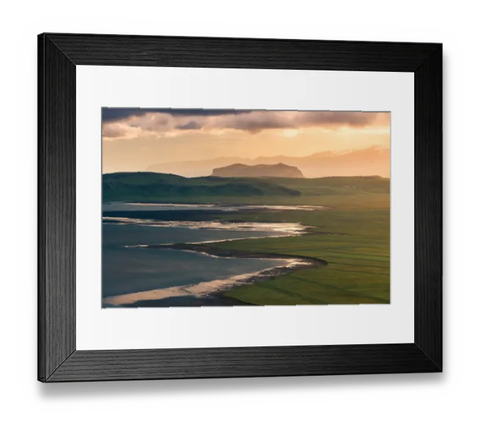 Framed Print : Sunset at Reynisdrangar Framed Print : Sunset at Reynisdrangar