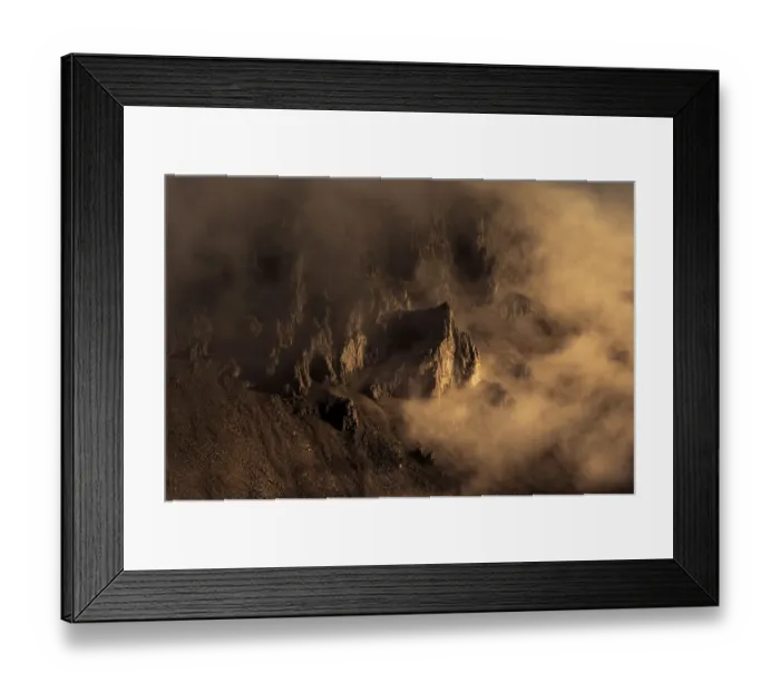 Framed Print : Texture of Icelandic mountain Framed Print : Texture of Icelandic mountain