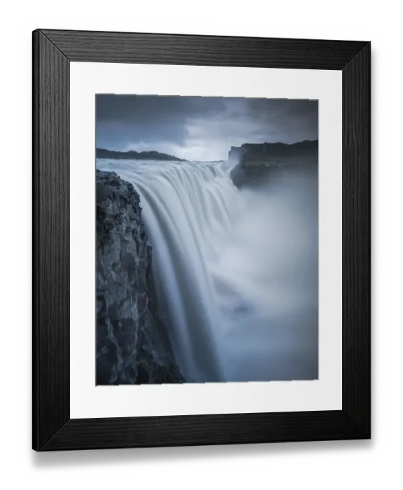 Framed Print : Landscape of Dettifoss Framed Print : Landscape of Dettifoss