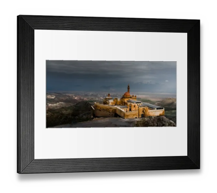 Framed Print : Landscape view of Ishak Pasha Palace Framed Print : Landscape view of Ishak Pasha Palace