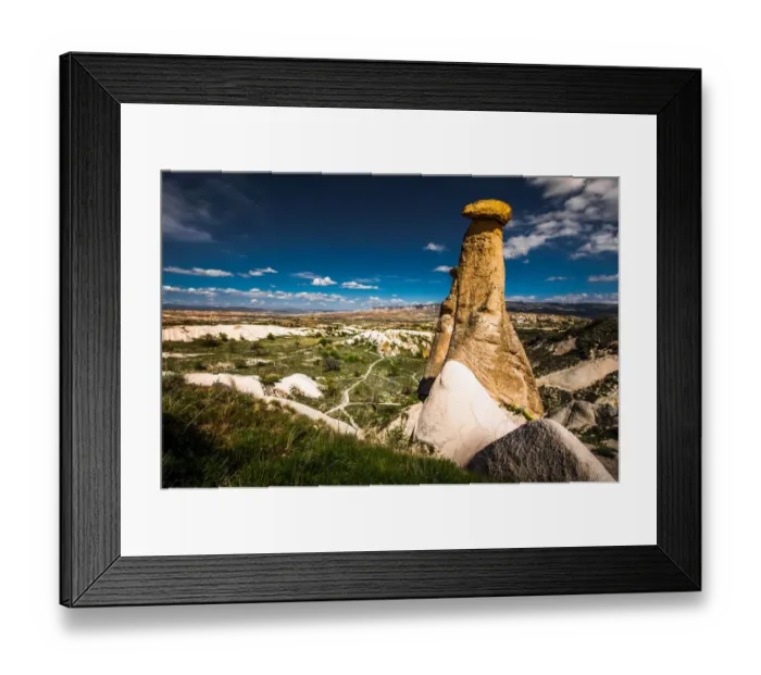 Framed Print : Fairy chimneys in Cappadocia Framed Print : Fairy chimneys in Cappadocia