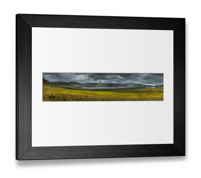 Framed Print : Panorama view of a lake in Tibet Framed Print : Panorama view of a lake in Tibet