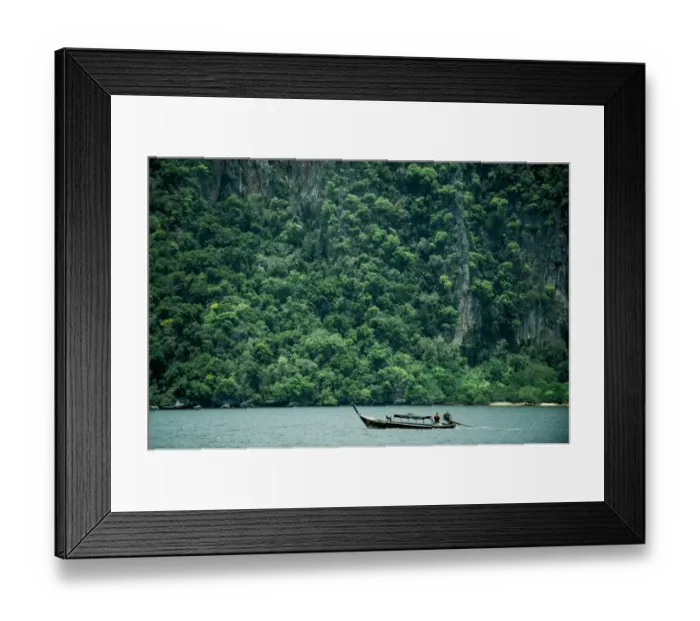 Framed Print : Thai local boat over Andaman sea Framed Print : Thai local boat over Andaman sea
