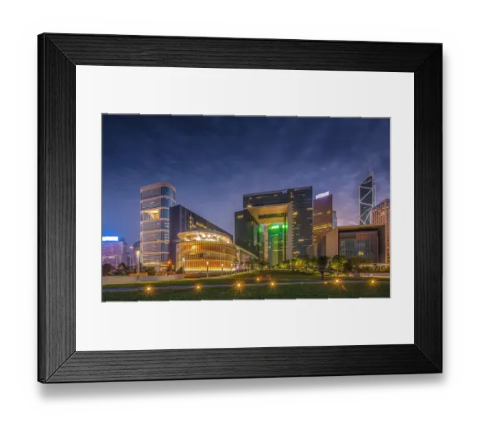 Framed Print : Night view Framed Print : Night view