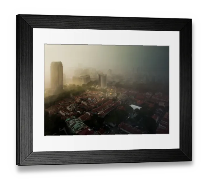 Framed Print : Cityscape of Singapore Framed Print : Cityscape of Singapore