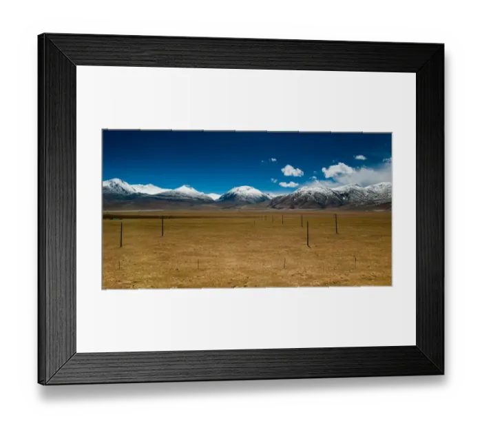 Framed Print : Tibet landscape Framed Print : Tibet landscape