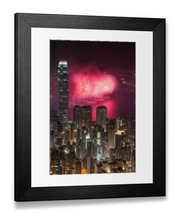 Framed Print : Hongkong National fireworks 2011 Framed Print : Hongkong National fireworks 2011