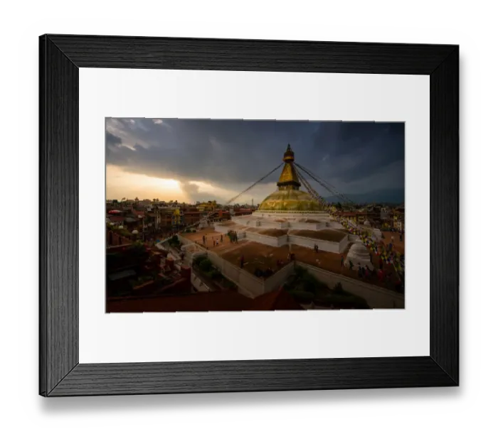 Framed Print : Boudhanath stupa Framed Print : Boudhanath stupa
