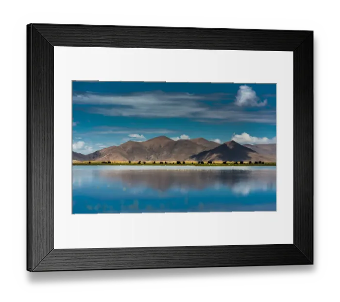 Framed Print : Tibetan landscape Framed Print : Tibetan landscape