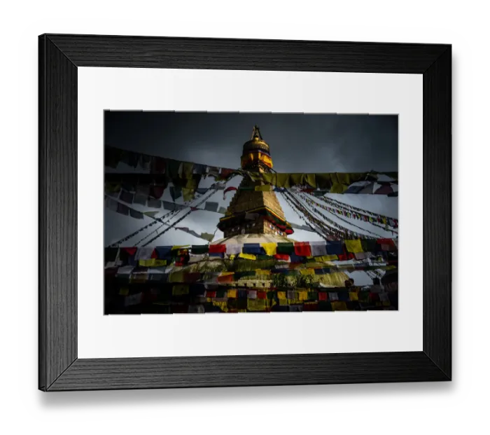 Framed Print : Eye of wisdom at Buddhanath stupa Framed Print : Eye of wisdom at Buddhanath stupa