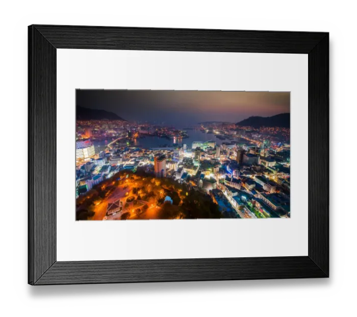 Framed Print : Busan city Framed Print : Busan city