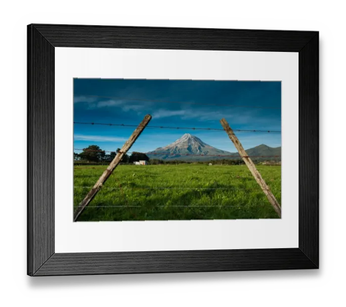 Framed Print : Landscape with mountains Framed Print : Landscape with mountains