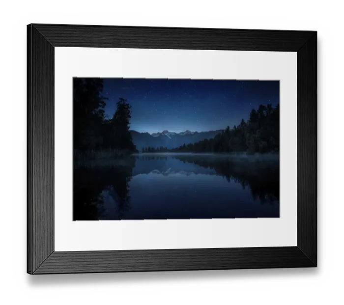 Framed Print : Lake Matheson Framed Print : Lake Matheson