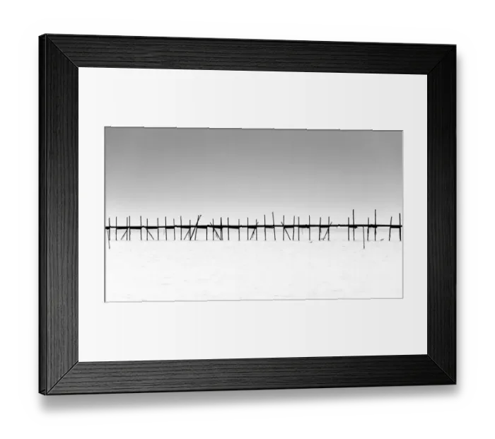 Framed Print : Traditional fishermans bridge