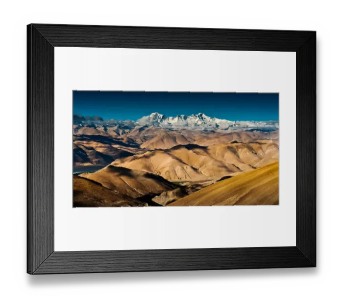 Framed Print : Mountains of Tbetan Framed Print : Mountains of Tbetan