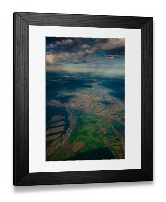 Framed Print : View of South island Framed Print : View of South island
