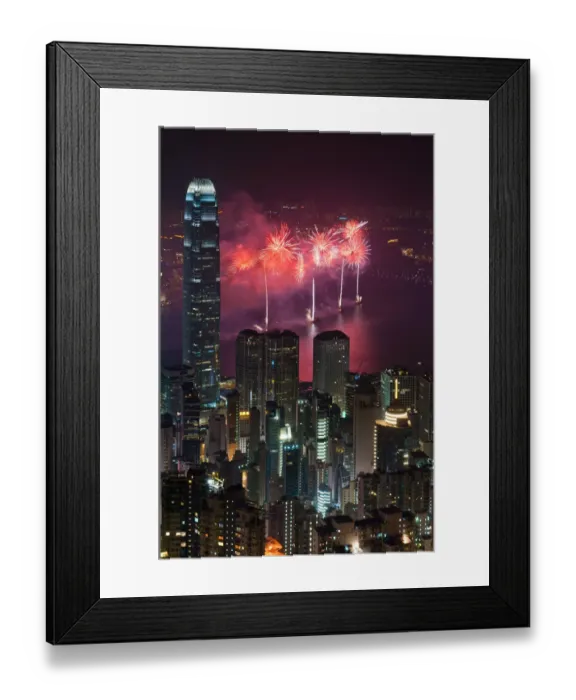 Framed Print : Hongkong National fireworks Framed Print : Hongkong National fireworks
